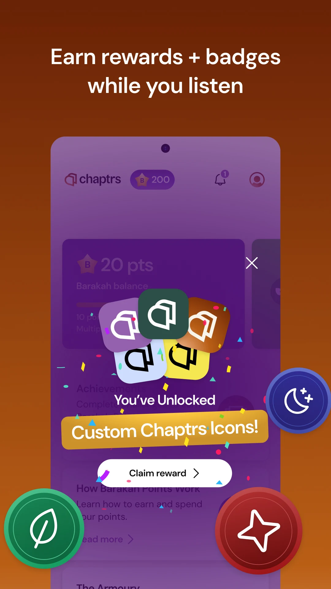 Chaptrs - Islamic Audiobooks screenshot