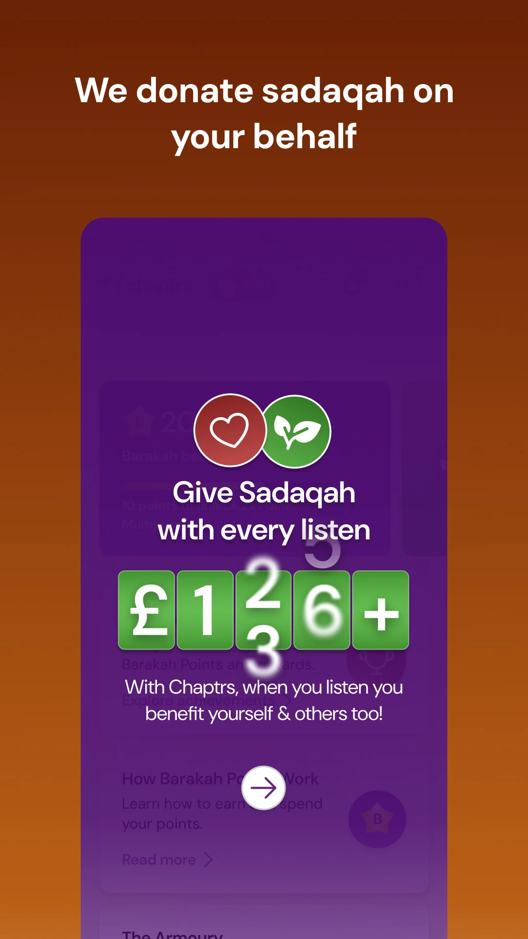 Chaptrs - Islamic Audiobooks screenshot